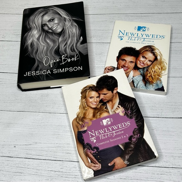 Jessica Simpson Open Book & Newlyweds DVD Bundle Season 1,2&3 - Picture 1 of 10
